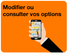 Modifier vos options