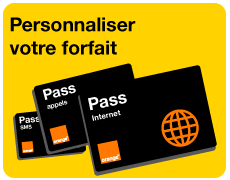 Personnaliser votre forfait